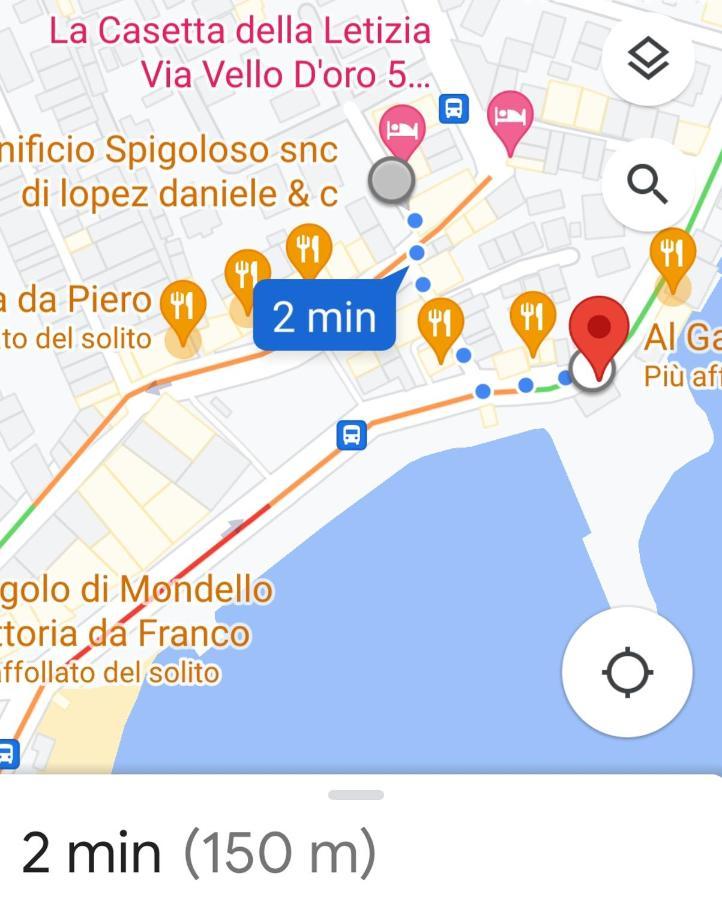 La Casetta Della Letizia Mondello Buitenkant foto